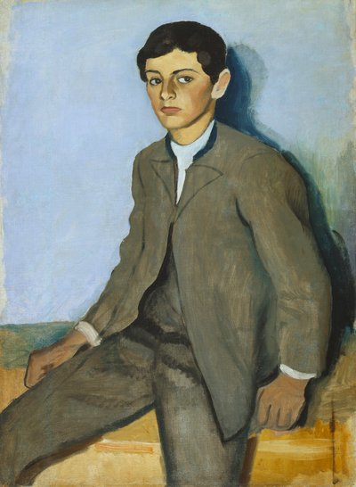 En bondpojke från Tegernsee av August Macke