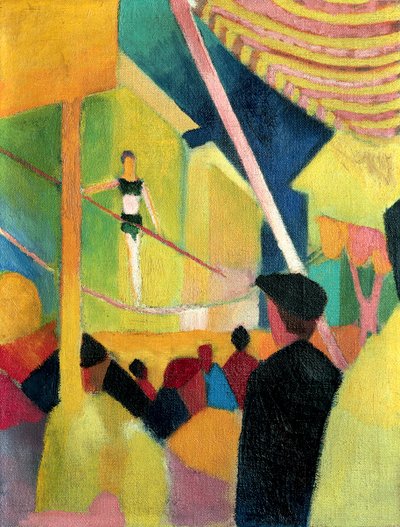 Spännrullator, ca. 1913 av August Macke