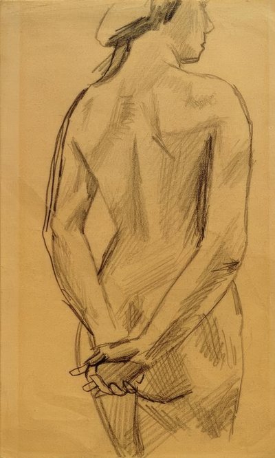 Naken kvinna 53 av August Macke