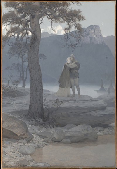 Avsked (ur Frithiofs saga) av August Malmström