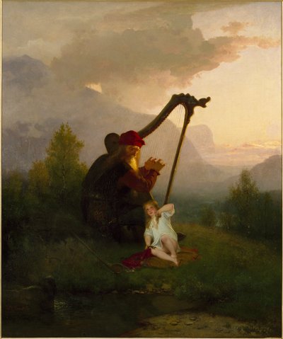 Kung Heimer och Aslög av August Malmström