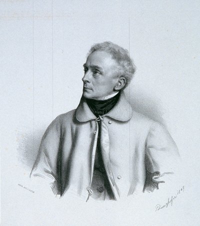 Målaren Johann Peter Krafft av August Prinzhofer