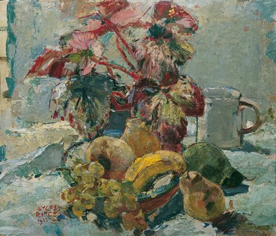 fortfarande liv av August Rieger