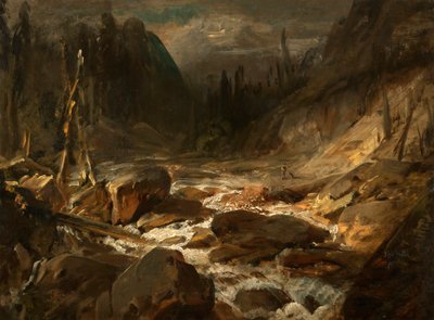 Mühlsturzhorn nära Ramsau av August Seidel