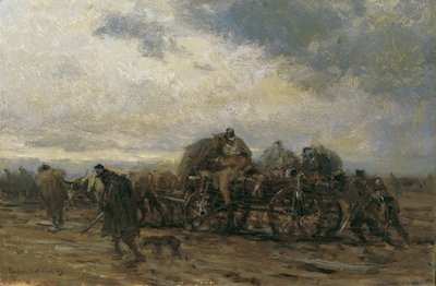 Den sårade transporten II av August von Pettenkofen