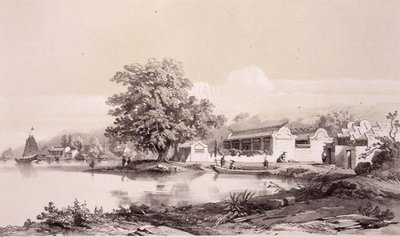Mandarins hus på Macao-Kantonkanalen, skylt 20 från 