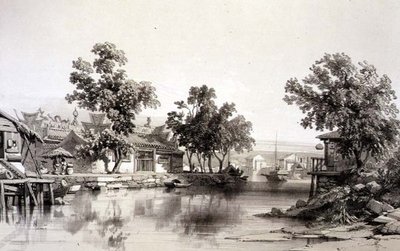 Templet och kanalen i Honan, plåt 29 från 