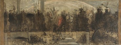 Den universella domen, skiss av Auguste Barthelemy Glaize