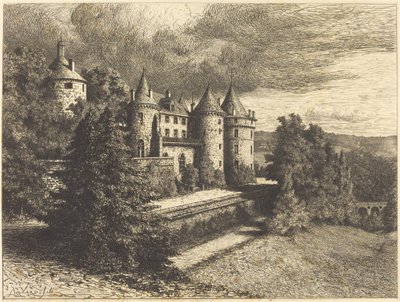 Château på uppgång av Auguste Boulard
