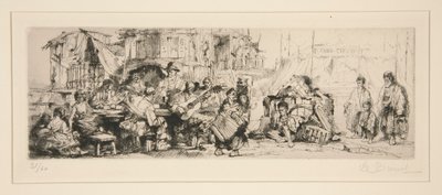 Cirkustrupp av Auguste Brouet