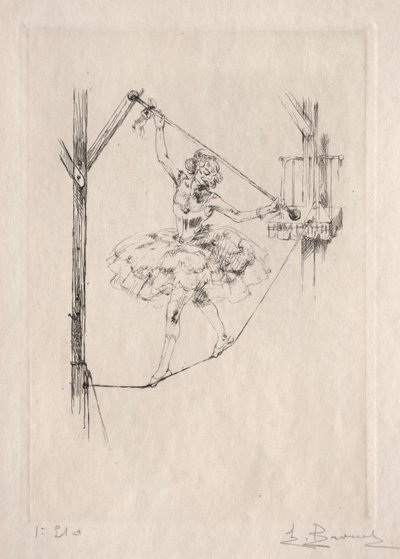 Tightrope Dancer av Auguste Brouet