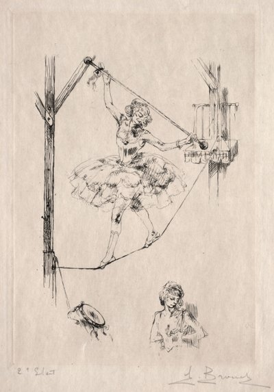 Tightrope Dancer av Auguste Brouet