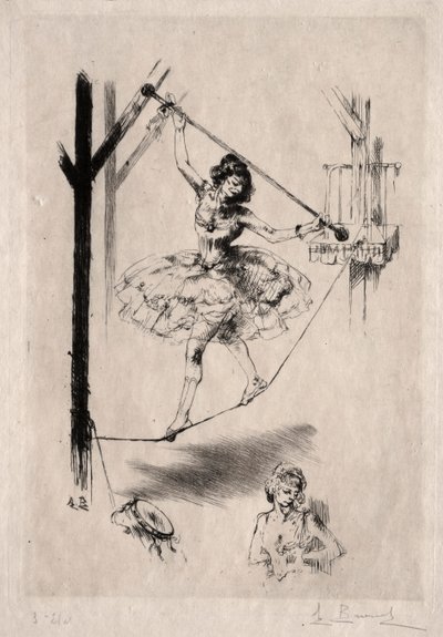 Tightrope Dancer av Auguste Brouet