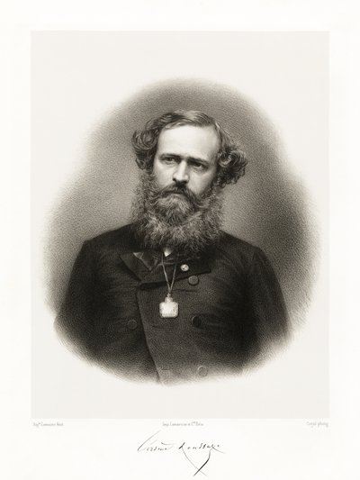 Arsène Houssaye, 1865-66 av Auguste Charles Lemoine