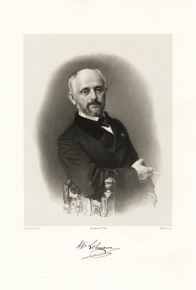 Henri Lehmann, 1865-66 av Auguste Charles Lemoine