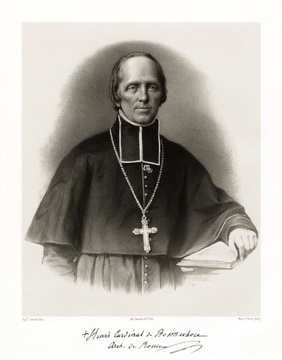 Henri de Bonnechose, 1865-66 av Auguste Charles Lemoine