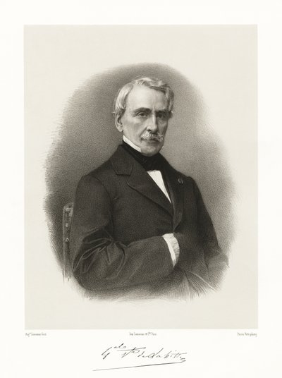 Jean Ernest Ducos de La Hitte, 1865-66 av Auguste Charles Lemoine
