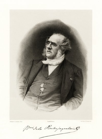 Henri-Auguste-Georges de La Rochejaquelein, 1865-66 av Auguste Charpentier