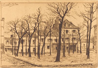 Place du Tertre av Auguste Delâtre