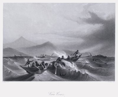 Vera Cruz (gravyr) av Auguste Etienne Francois Mayer