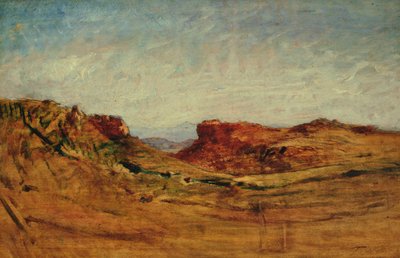 landscape wed av Auguste Francois Ravier