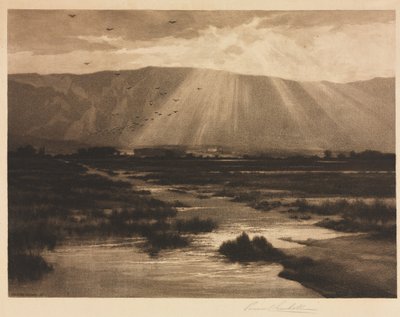 Landskap av Auguste Giraudon