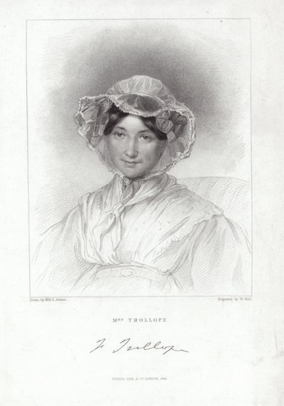 Fru Trollope av Auguste Hervieu