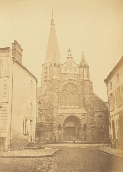 Eglise de Priseaux (Loiret) Nära stationen Ce Nom av Auguste Hippolyte Collard