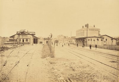 Montbrison station av Auguste Hippolyte Collard
