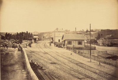 Plankorsning och station, L