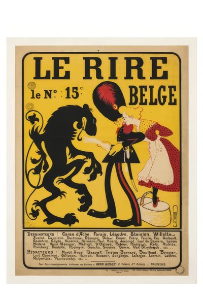 Det belgiska skrattet av Auguste Jean Baptiste Roubille