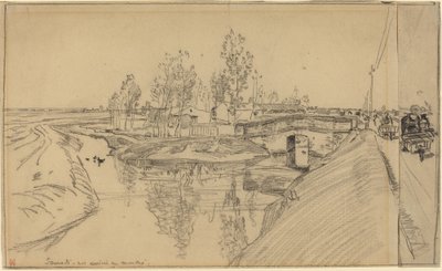 Ankomst till marknaden av Auguste Lepere