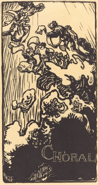 Kör, 1897. av Auguste Lepere
