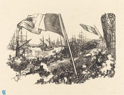 Dedikationssida, utgiven 1900. av Auguste Lepere