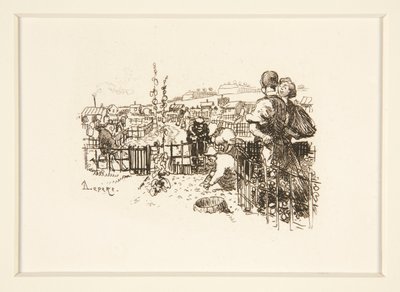 Trädgårdsarbete av Auguste Lepere