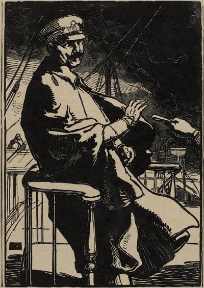 Kejsar William på sin yacht av Auguste Lepere