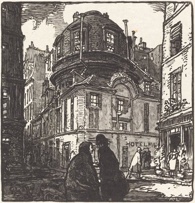 Den gamla medicinska akademin av Auguste Lepere