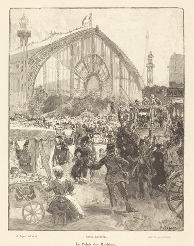 Maskinpalatset av Auguste Lepere