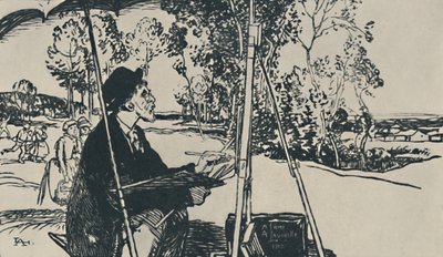 Anläggningsarkitekten, 1919 av Auguste Louis Lepère