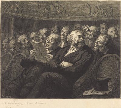 Orkesterplatserna, 1878. av Auguste Lepere