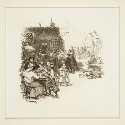 Utomhusfestival av Auguste Lepere