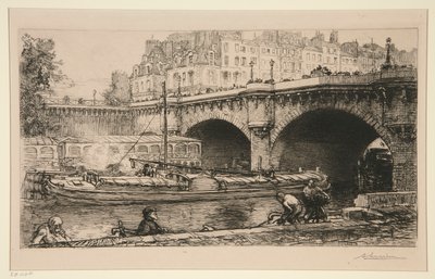 Pont Neuf av Auguste Lepere