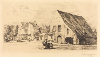 Provins (Seine et Marne) av Auguste Lepere