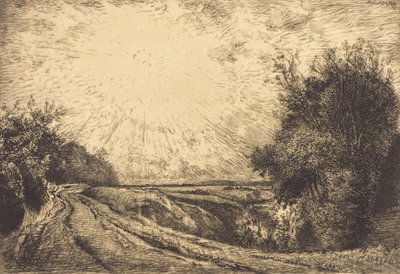 Rutten från La Houssoye, Crevecoeur-le-Grand Rutten från La Houssoye, Crevecoeur, 1913. av Auguste Lepere