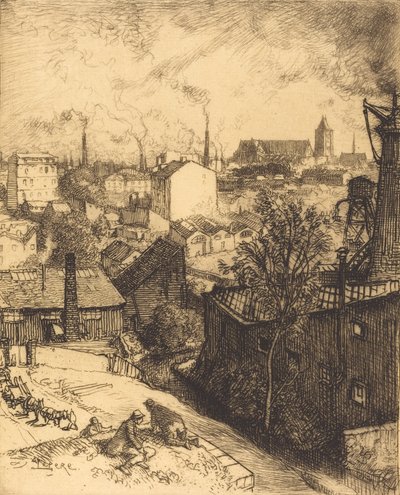 Souvenir från St. Denis Souvenir från Saint-Denis. av Auguste Lepere