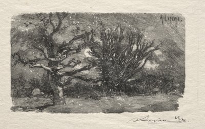 I Lantaras sovsal av Auguste Louis Lepère
