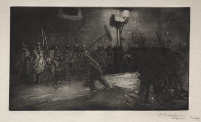 Call of the Night Sweepers av Auguste Louis Lepère