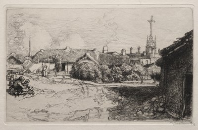 Golgata, St. Jean-de-Mont av Auguste Louis Lepère