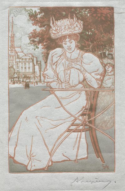 Parisalmanackan, 1897: Sommar av Auguste Louis Lepère