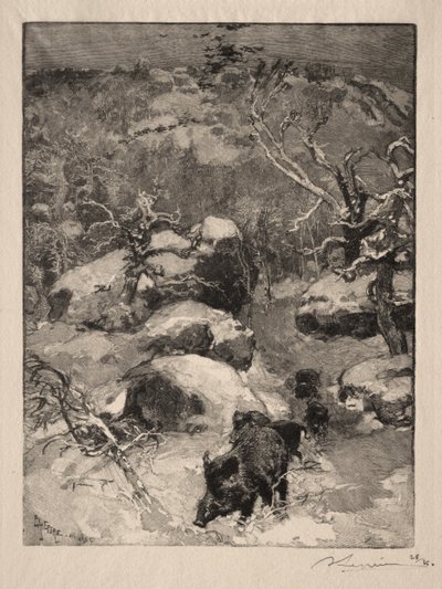 Roche Cuvier Chatillon av Auguste Louis Lepère